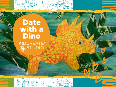 Kidcreate Studio - Fairfax Station. Date with a Dino (18 Months - 6 Years)